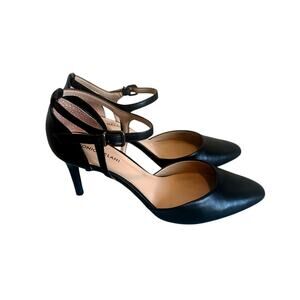 Antonio Melani Women's 9.5M Maynae Black Closed Toe Strap Stiletto Heel